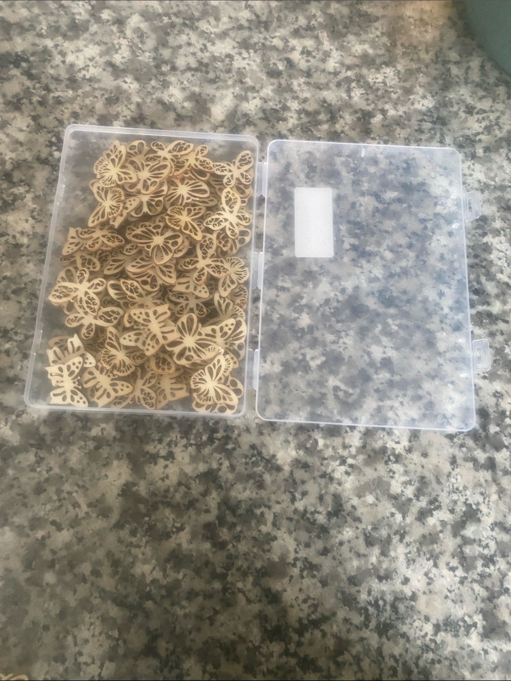 Diyhub Wooden Butterflies—80 count